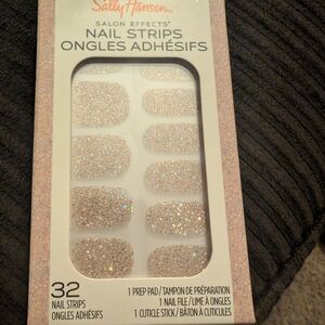 Sally Hansen Salon Effects Nail Strips - Glittering Silver
